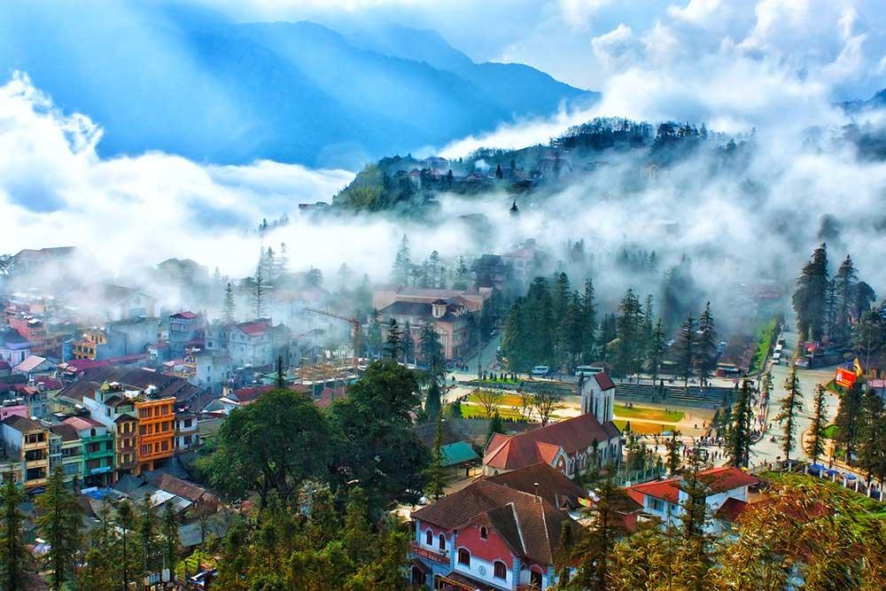 TOUR HÀ NỘI - SAPA- BẢN CÁT CÁT- CÁP TREO FANSIPAN - VỀ THÀNH PHỐ MỜ SƯƠNG CHECK IN NHỮNG KHUNG CẢNH NÊN THƠ 
