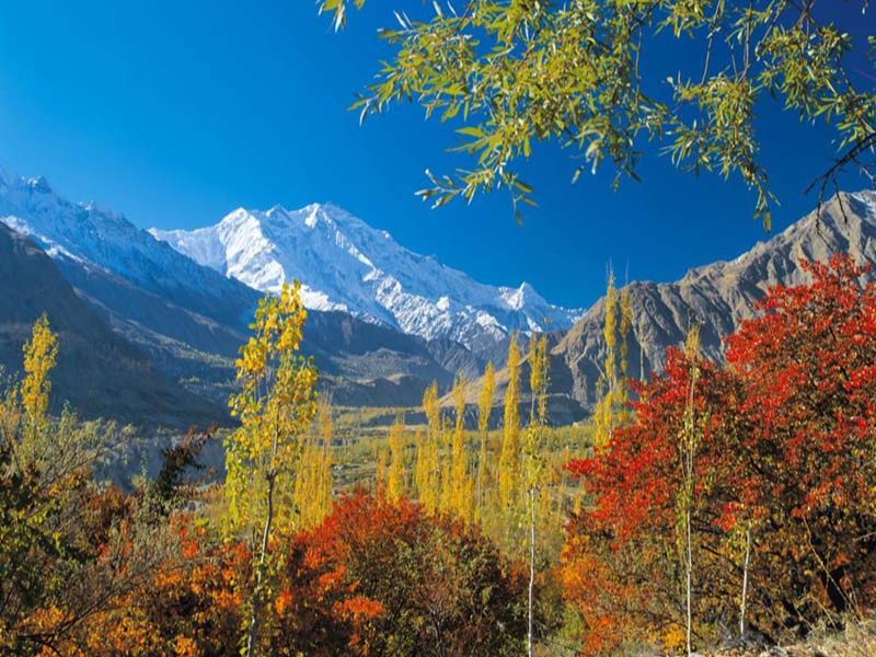 TOUR DU LỊCH PAKISTAN MÙA THU TỪ HÀ NỘI SÀI GÒN - KHI THUNG LŨNG HUNZA KHOÁC ÀO VÀNG  